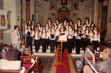 Coral San Pedro 1996 Dic Concierto en la Iglesia Ntra Sra del Socorro 1